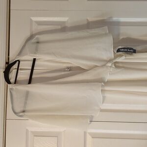 Modcloth Cream Women's Wrap Wedding Dress